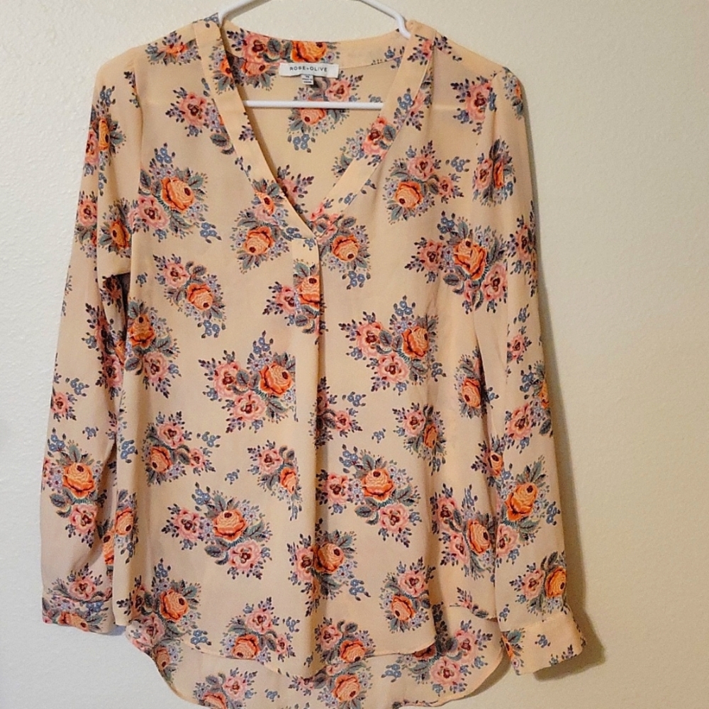 Rose + Olive Top